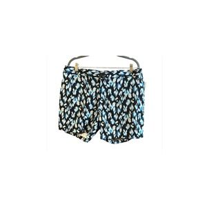 Good Man Brand Mens Blue Abstract Print Swim Trunks Mesh Lined Shorts XL
